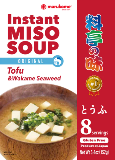SOPA DE MISO COM TOFU E ALGA MARUKOME - 152g
