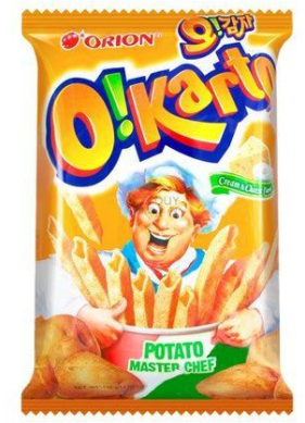SALGADINHO OH KARTO SABOR CREME E QUEIJO - 50g