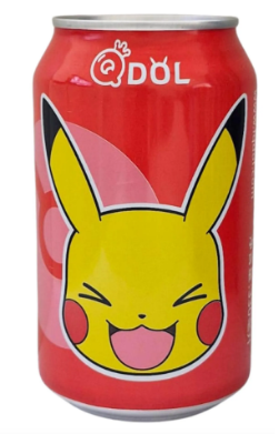 REFRIGERANTE PIKACHU SABOR MORANGO - 330ml