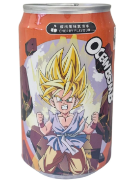 REFRIGERANTE DRAGON BALL SABOR CEREJA - 330ml