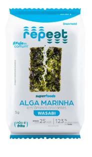 SNACK DE ALGA MARINHA SABOR WASABI - 5g