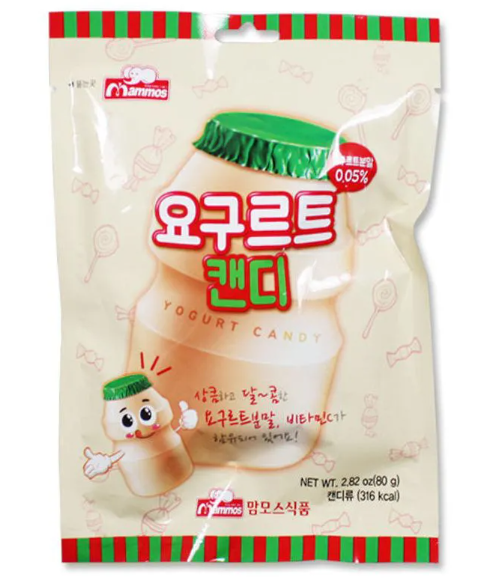 BALA COREANA SABOR YOGURT - 80g