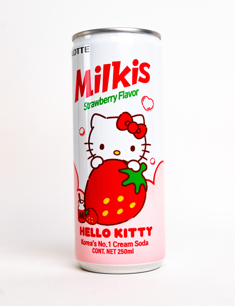 BEBIDA MILKIS SABOR MORANGO LOTTE - 250ml