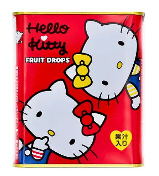 BALA DE FRUTAS SORTIDAS HELLO KITTY - 75g