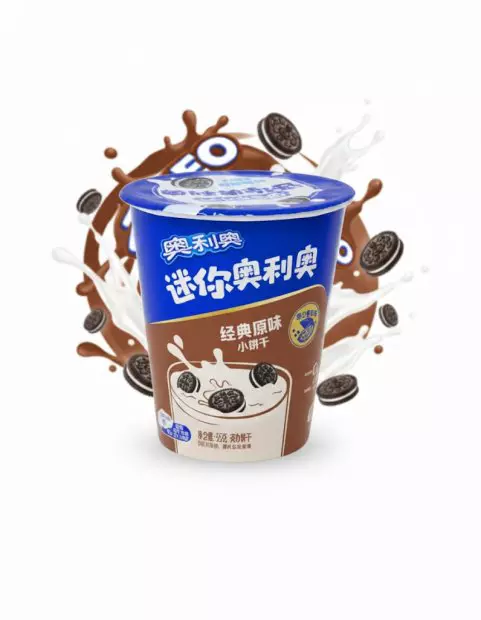 MINI BISCOITO OREO SABOR CHOCOLATE - 55g
