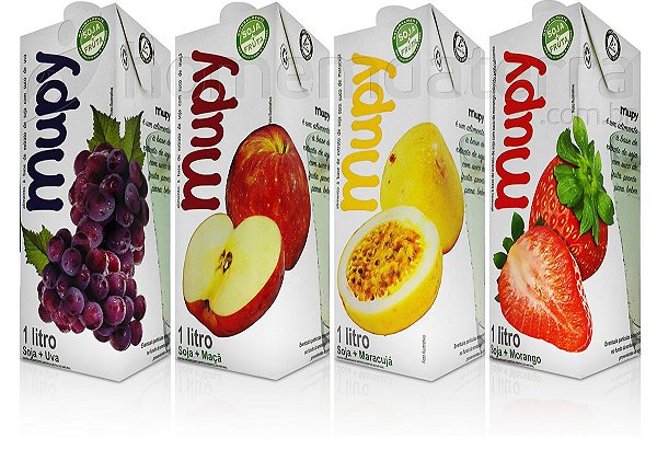 SUCO DE SOJA MUPY DIVERSOS SABORES - 1L
