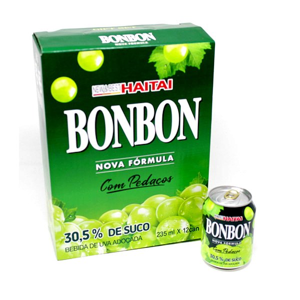 CAIXA SUCO DE UVA BONBON COM 12 UNIDADES