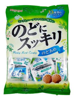 BALA DE LEITE COM MENTA NODO NI SUKKIRI KASUGAI - 81g