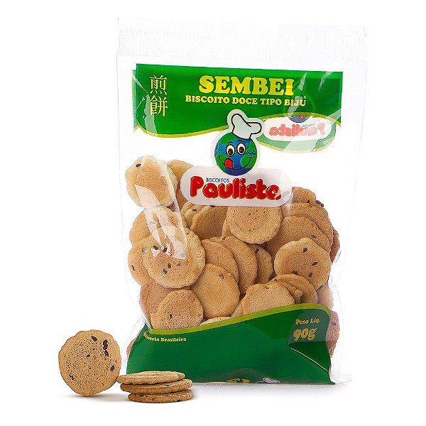 BISCOITO SEMBEI PAULISTA - 90g