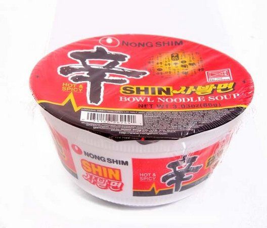 MACARRÃO INSTANTÂNEO NONGSHIM SHIN BOWL NOODLE SOUP - 86g