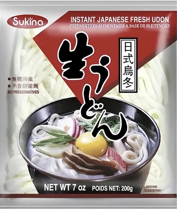 MACARRÃO UDON PRÉ COZIDO - 200g