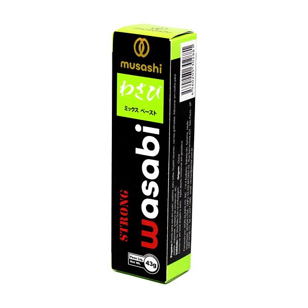 WASABI EM PASTA MUSASHI STRONG - 43g