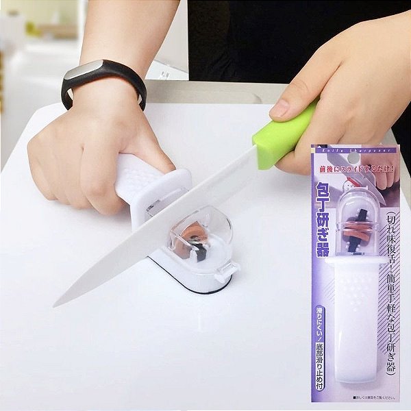 AMOLADOR DE FACAS ORIENTAL MANUAL BRANCO