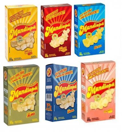 MANDIOPÃ SABORES - 80g
