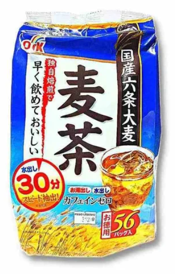 CHÁ DE CEVADA JAPONÊS MUGICHÁ COM 56 SACHÊS - 392g