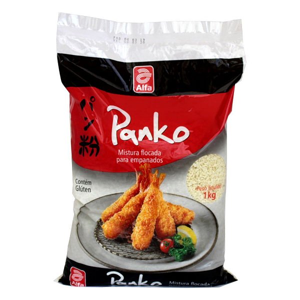FARINHA PANKO PARA EMPANAR ALFA - 200g e 1Kg