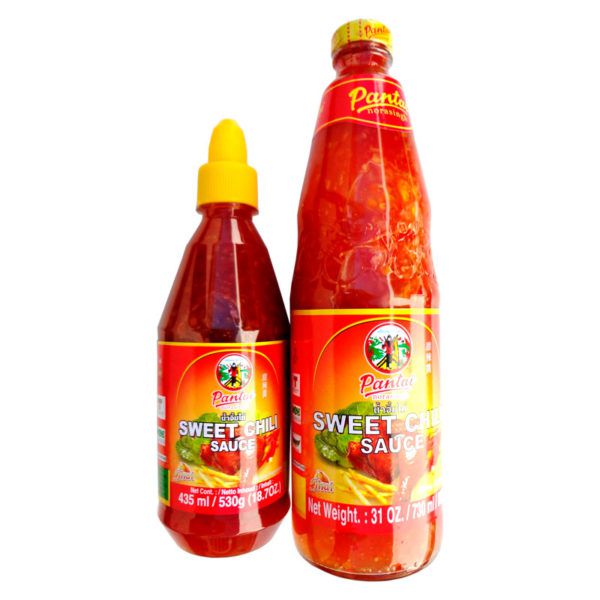 MOLHO DE PIMENTA TAILÂNDESA SWEET CHILI SAUCE PANTAI - 530g e 880g