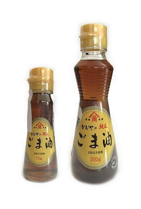 ÓLEO DE GERGELIM JAPONÊS GOMA ABURA KADOYA - 70ml, 163ml e 200ml