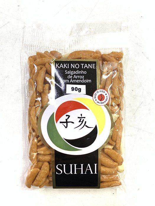 KAKI NO TANE SALGADINHO DE ARROZ SEM AMENDOIM SUHAI - 90g