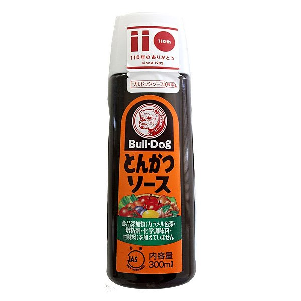MOLHO TONKATSU PARA MILANESA BULL-DOG - 300ml e 500ml