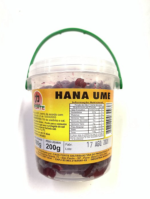 HANA UME POTE CASA FORTE - 200g