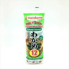 MISSOSHIRO INSTANTÂNEO COM ALGAS MARUKOME SERVE 12 PORÇÕES - 216g