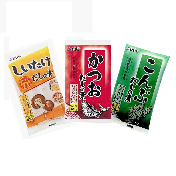TEMPERO PRONTO EM SACHÊ JAPONÊS DASHI SHIMAYA - 42g