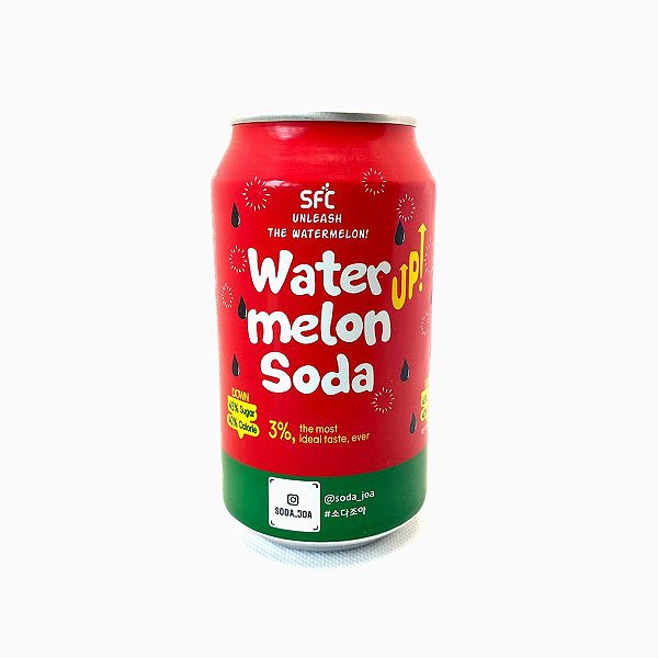 REFRIGERANTE COREANO SABOR MELANCIA - 350ml