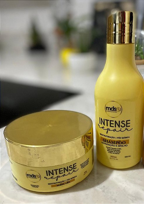 MDS | kit Shampoo + Máscara Hidratação Intense Repair 300ml