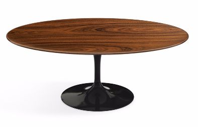 Mesa de jantar Saarinen oval pau ferro