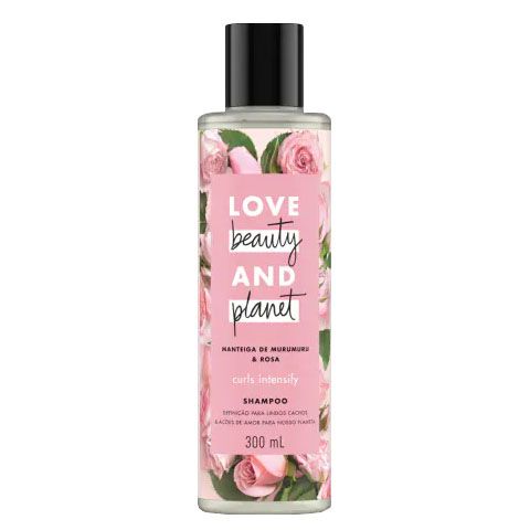 Shampoo Manteiga de Murumuru e Rosa 300ml - Love, Beauty e Planet