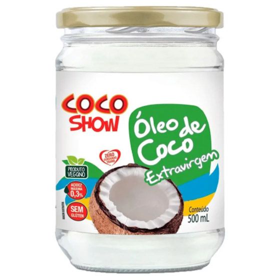 Óleo de Coco Extra Virgem Coco Show 500ml - Copra