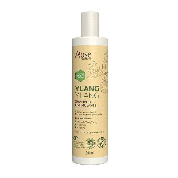 Shampoo Estimulante Ylang Ylang 300ml Apse