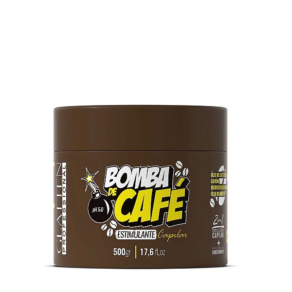 Máscara Bomba De Cafe 500g - Glatten