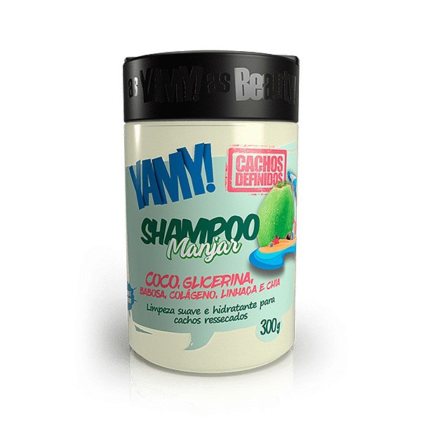 Shampoo Cachos Definidos Manjar de Coco 300g - Yamy