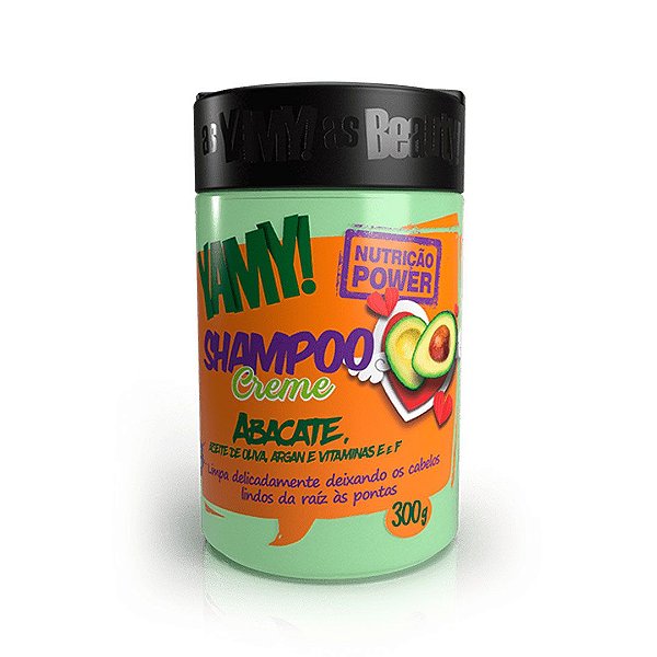 Shampoo Nutrição Power Creme de Abacate 300g - Yamy
