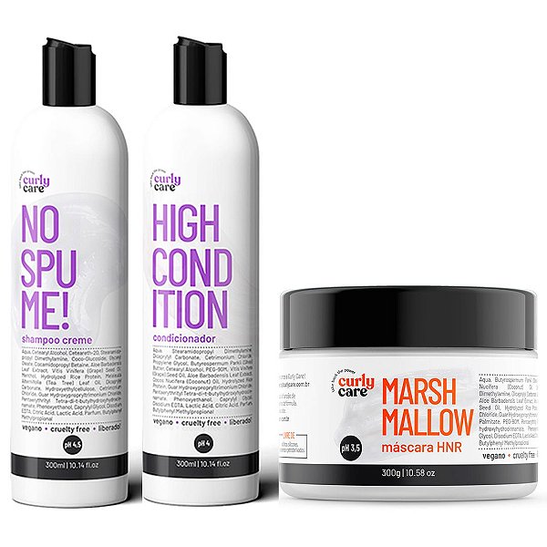 Kit Marshmallow Curly Care