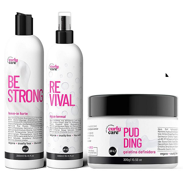 Kit Definidores de Cachos - Curly Care