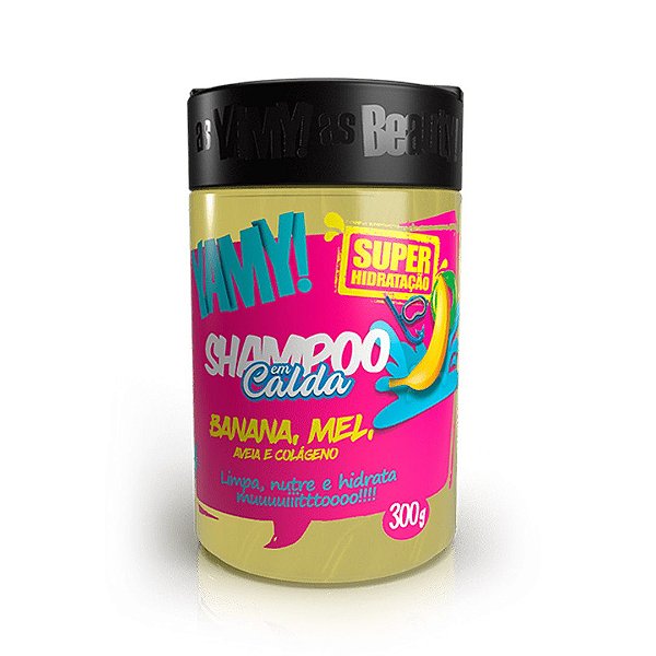 Shampoo em Calda Super Hidratação Banana 300g - Yamy