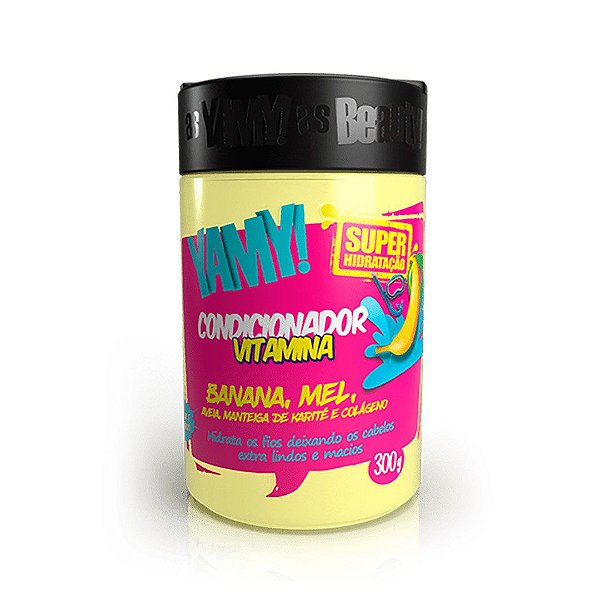 Condicionador Super Hidratação Vitamina De Banana 300g - Yamy