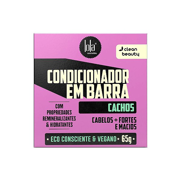 Condicionador Em Barra Cachos 65g - Lola Cosmetics