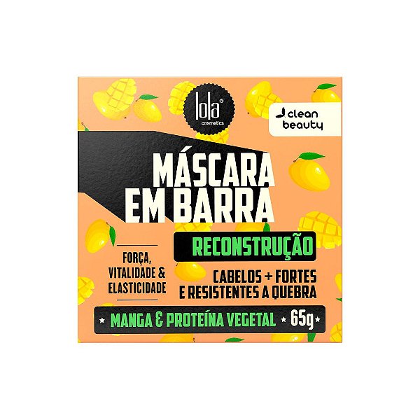 Máscara Em Barra Reconstrução 65g - Lola Cosmetics