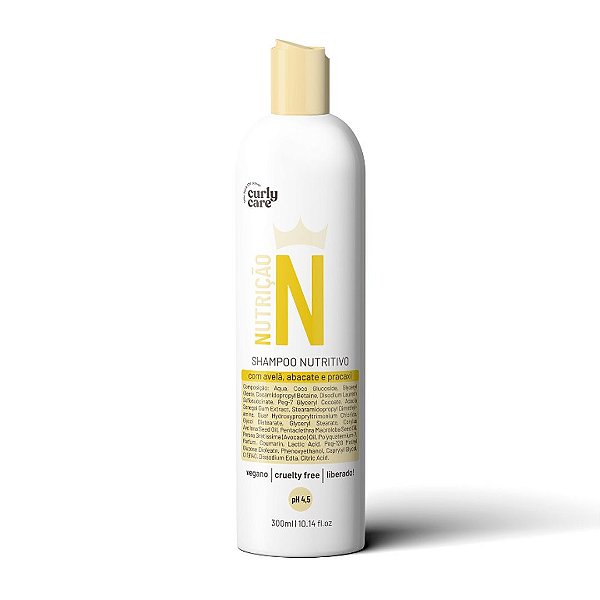 Shampoo Nutritivo N 300ml - Curly Care