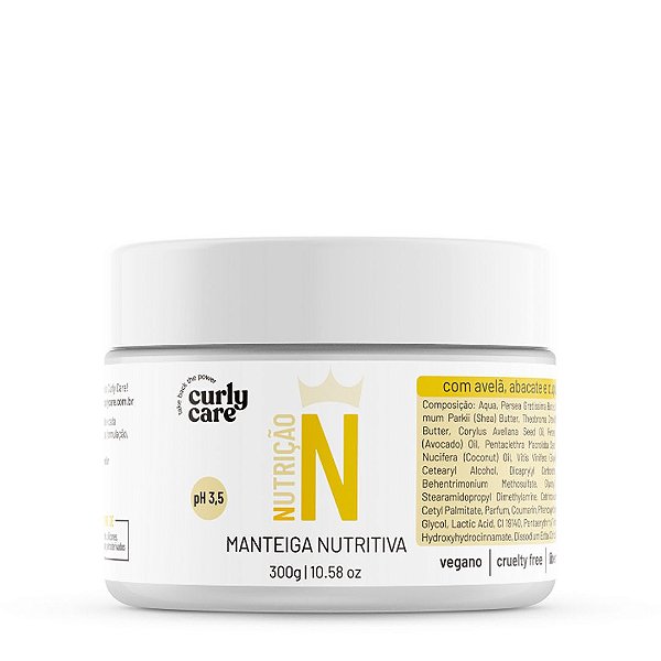 Máscara Manteiga Nutritiva N 300g - Curly Care