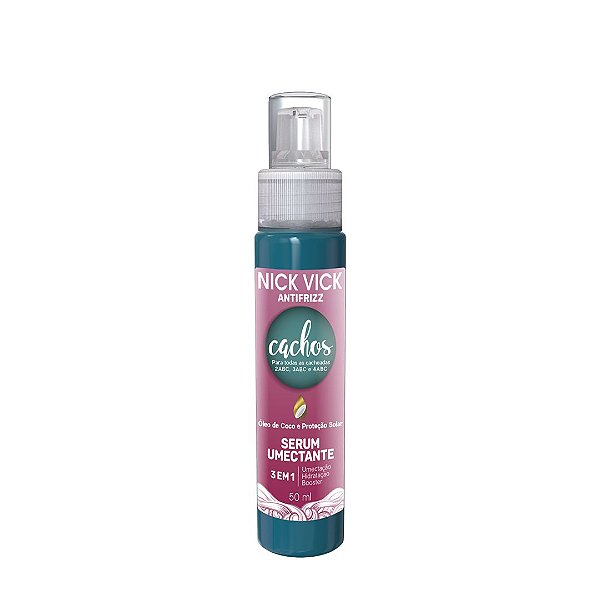 Serum Umectante Cachos Antifrizz 50ml Nick Vick