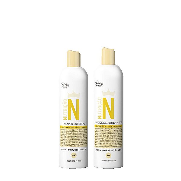 Kit Shampoo e Condicionador Nutritivo N Curly Care