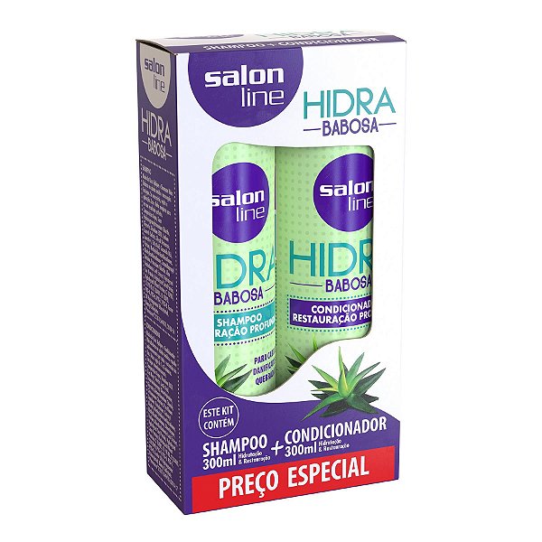 Salon Line Hidra Babosa Shampoo E Condicionador Niale