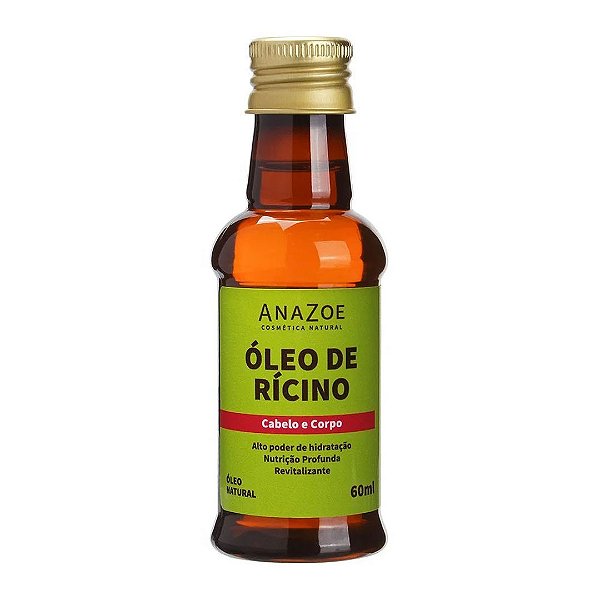 Óleo de Rícino 60ml - Anazoe