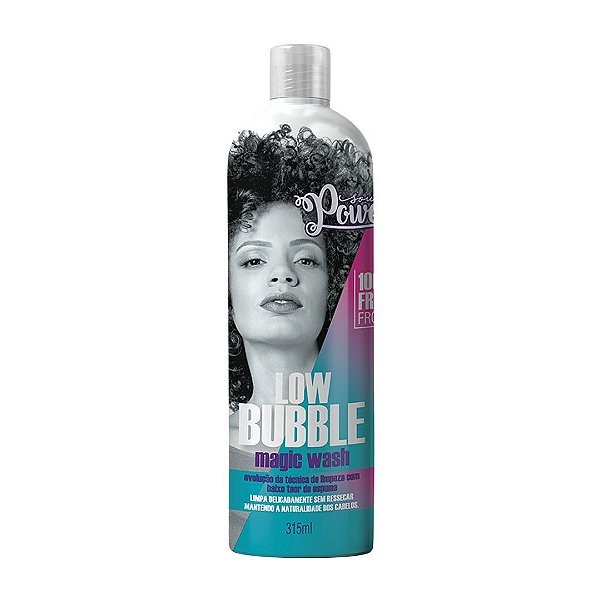 Shampoo Low Bubble Magic Wash 315ml Soul Power