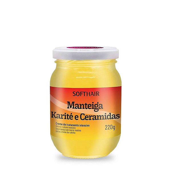 Manteiga Karite Ceramidas 220g - Soft Hair